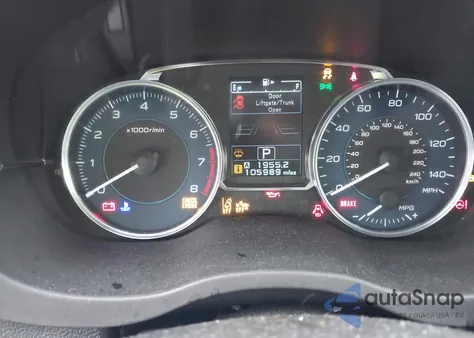 2016 Subaru Crosstrek 2.0I Premium z USA, uszkodzony, nr VIN JF2GPADC0GH307363